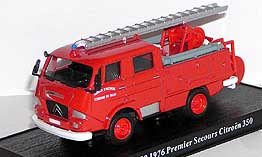 1/50 1976 premier secours - Collection Del prado les camions de pompiers du monde